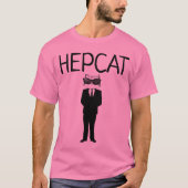 HEPCATおもしろいメンズキャットTシャツ Tシャツ (正面)
