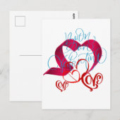 HEPPY VALENTINES DAY ポストカード (正面/裏面)