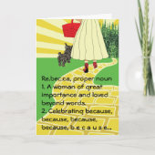 HERカード/名前の変更 カード (正面)