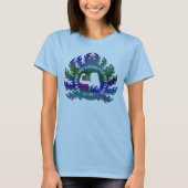 Her Arms Are Strong Christian Faith Proverbs 31:17 Tシャツ (正面)