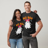 Her Boo &amp; His Boo Funny Matching Halloween Cou Tシャツ (ユニセックス)