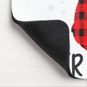 Her Buck Deer Hunting Christmas Husband Gift Coupl マウスパッド (コーナー)