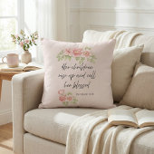 Her children rise up and call her blessed クッション