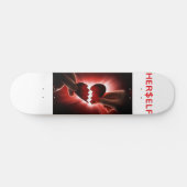 HER$ELF スケートボード (横)