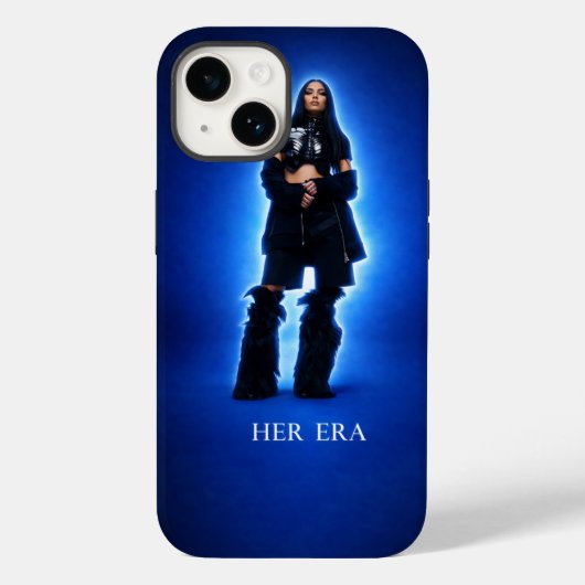 Her Era – Blue Glow Aesthetic iPhone Case Case-Mate iPhoneケース (裏面)
