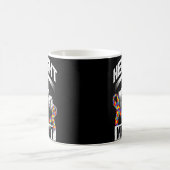 Her Fight Is My Fight Autism Awareness and Support コーヒーマグカップ (中央)