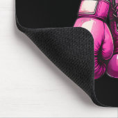 Her Fight Is My Fight Boxing Gloves Breast Cancer マウスパッド (コーナー)