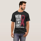 Her Fight Is My Fight Brain Aneurysm Awareness 1 Tシャツ (正面フル)
