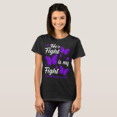 Her Fight Is My Fight Chiari Malformation Awarenes Tシャツ (正面フル)