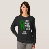 Her Fight Is My Fight DMDD Awareness Tシャツ (正面フル)