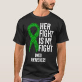 Her Fight Is My Fight DMDD Awareness Tシャツ (正面)