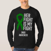 Her Fight Is My Fight DMDD Awareness Tシャツ (正面)