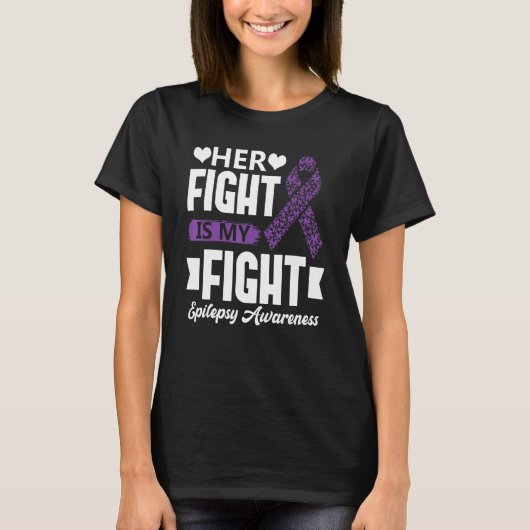 Her Fight Is My Fight Epilepsy Awareness Month Sup Tシャツ (正面)