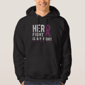 Her fight is my fight Honors Caregivers パーカ (正面)