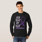 Her Fight Is My Fight Moebius Syndrome Mobius Surv Tシャツ (正面フル)