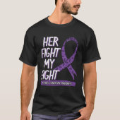 Her Fight Is My Fight Moebius Syndrome Mobius Surv Tシャツ (正面)