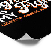 Her Fight Is My Fight, Orange Ribbon Leukemia Awar ポスター (角)