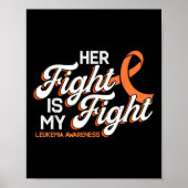 Her Fight Is My Fight, Orange Ribbon Leukemia Awar ポスター (正面)