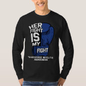 Her Fight Is My Fight Transverse Myelitis Warrior  Tシャツ (正面)