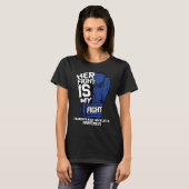 Her Fight Is My Fight Transverse Myelitis Warrior  Tシャツ (正面フル)