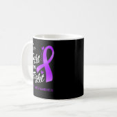 Her Fight is Our Fight Stomach Cancer Awareness Su コーヒーマグカップ (正面左)