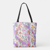 Her Four Seasons – 春のパターン トートバッグ (裏面)