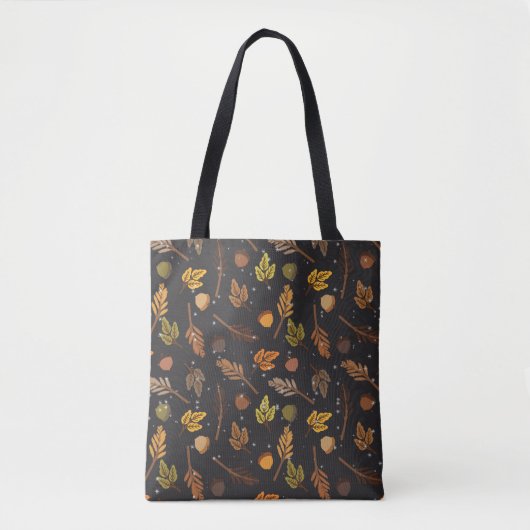 Her Four Seasons – Autumn Pattern トートバッグ (正面)