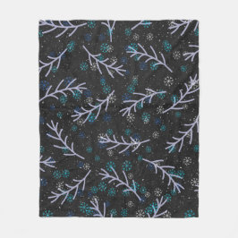 Her Four Seasons – Winter Pattern フリースブランケット