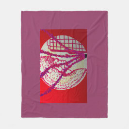 Her Ladyship's City フリースブランケット