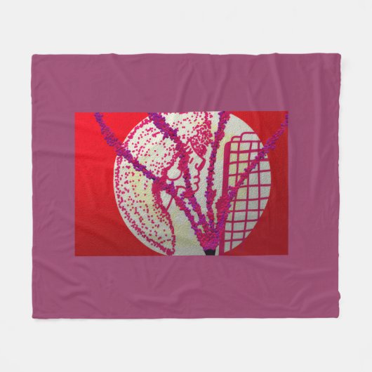 Her Ladyship's City フリースブランケット (正面(横))