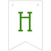 Her Last Pickle! Bridal Shower Decorations バンティングフラッグ (第1の旗)