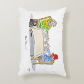 Her Majesty, Queen Elizabeth II アクセントクッション (正面(垂直))