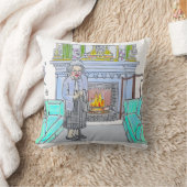 Her Majesty, Queen Elizabeth II クッション (ブランケット)