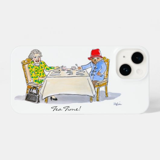 Her Majesty, Queen Elizabeth II iPhoneケース (裏面横)