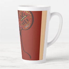 Her Name Is Light カフェラテマグ