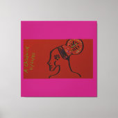 Her Name Is Light キャンバスプリント (正面)