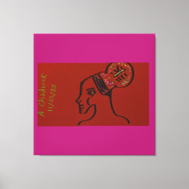 Her Name Is Light キャンバスプリント