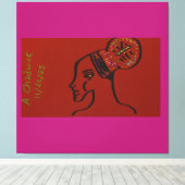 Her Name Is Light キャンバスプリント (インサイチュ (ウッドフロア))