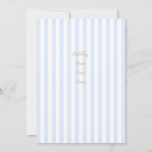 Her Next Chapter Begins Bridal Shower Invitation 招待状 (裏面)