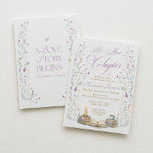 Her Next Chapter Bridal Shower 招待状