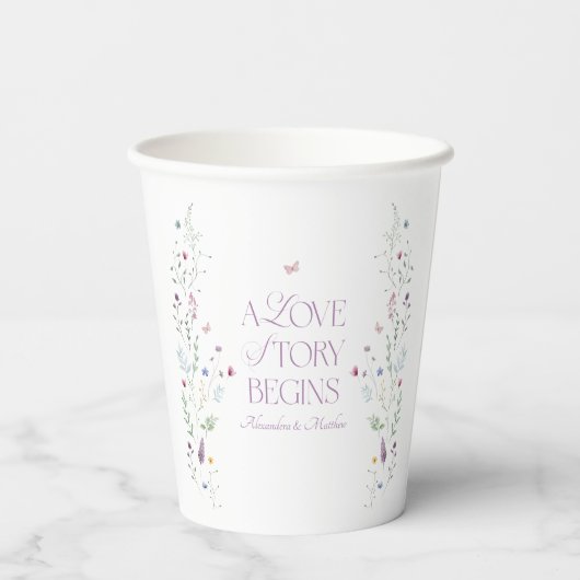 Her Next Chapter Bridal Shower  紙コップ (裏面)