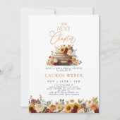 Her Next Chapter Fall Bridal Shower Invitation 招待状 (正面)
