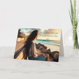 HER OWN PERSON DAUGHTER BIRTHDAY CARD サンキューカード