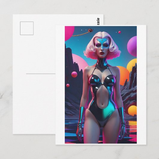 Her Planet or Yours ポストカード (正面/裏面)