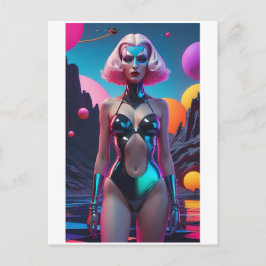 Her Planet or Yours ポストカード