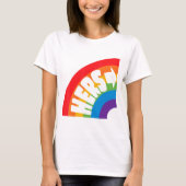 Her Rainbow Arrow Tシャツ (正面)