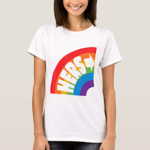Her Rainbow Arrow Tシャツ
