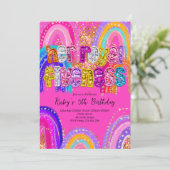 Her Royal Fiveness Birthday Invitation 招待状 (スタンド正面)