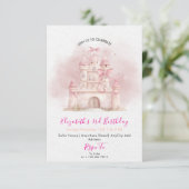 Her Royal Highness Princess Birthday Party Invite 招待状 (スタンド正面)