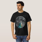 "Her Song" オウルフ アンド ムーン メンズ カスタム Tシャツ (正面フル)